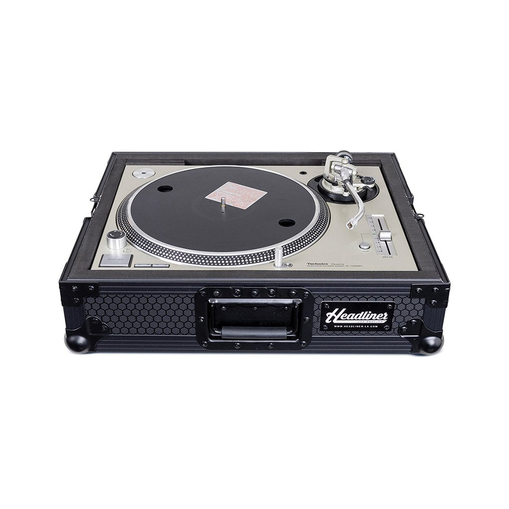 Headliner HL10205 - Pitch Black Turntable Flight Case