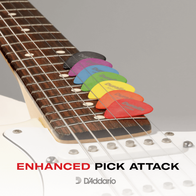 D'Addario DuraGrip Medium Gauge (.85mm), 10-Pack