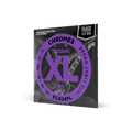 D'Addario ECG24PL XL Chromes Flatwound Electric Guitar Strings -11-50 Jazz Light, Plain Third