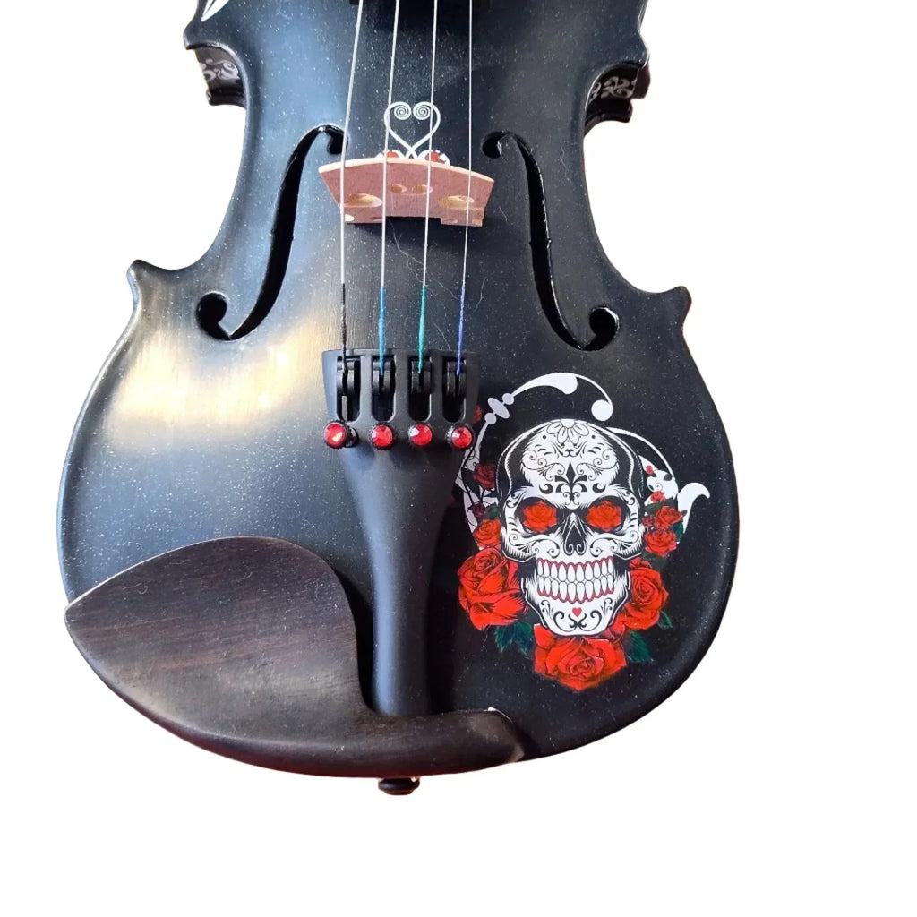 Cinco de Mayo Black Glitter Violin Outfit `1/2