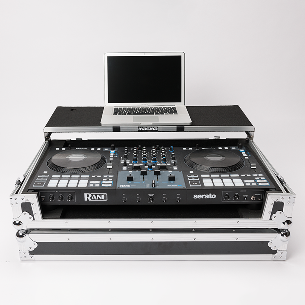 Magma MGA41026 - DJ Controller Workstation Rane FOUR & PERFORMER with Wheels