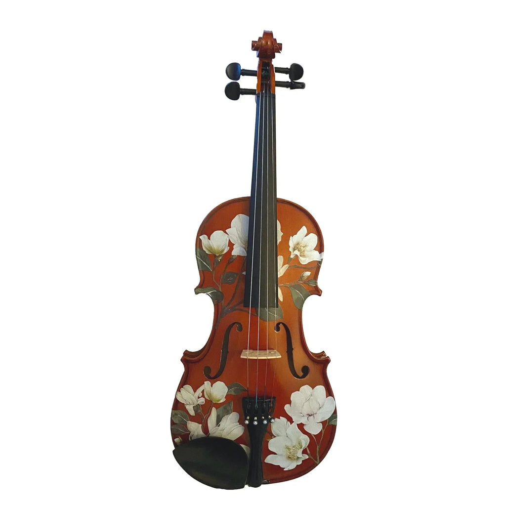 Magnolia Heaven Violin Natural Outfit | Pearl Fine Tuners & Brazilwood Bow
