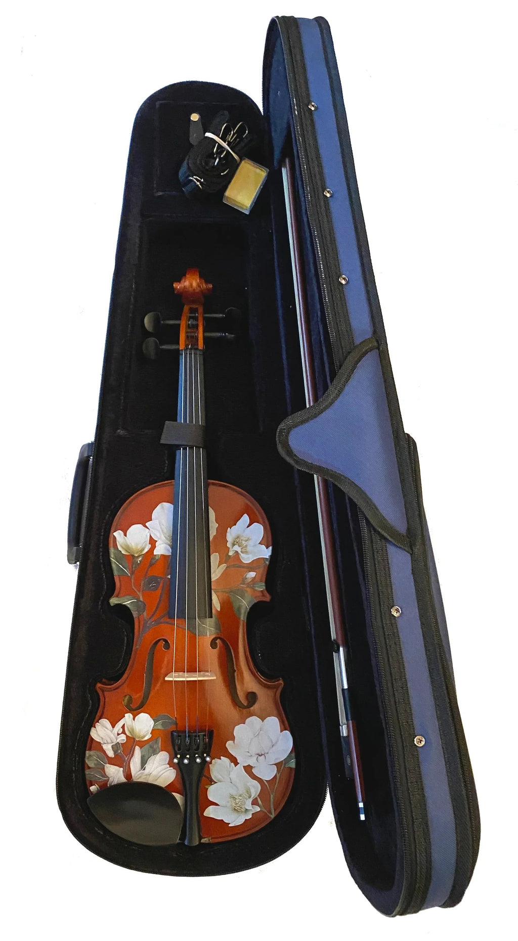 Magnolia Heaven Violin Natural Outfit | Pearl Fine Tuners & Brazilwood Bow