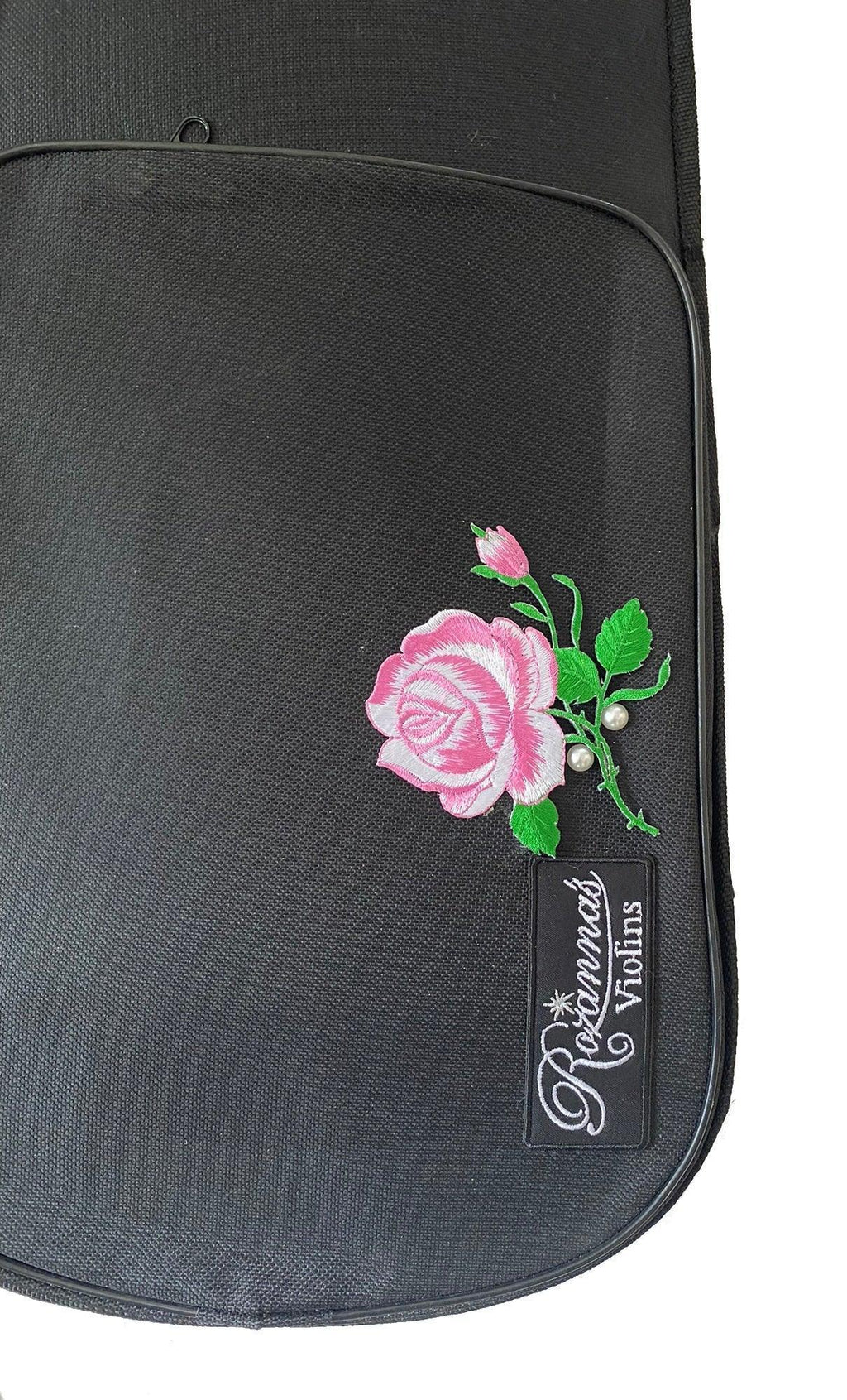 Butterfly Dream II Pink Glitter Violin Outfit | Pearl Tuners & Greco Border