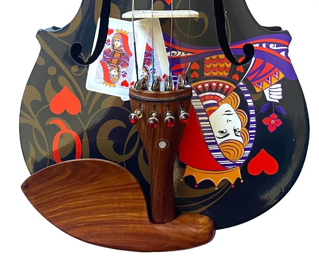 Queen of Hearts Black Violin Outfit