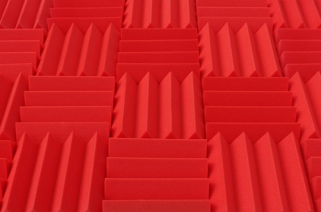 3 Inch Acoustic Foam Wedge Style Panels - 13 Color Options