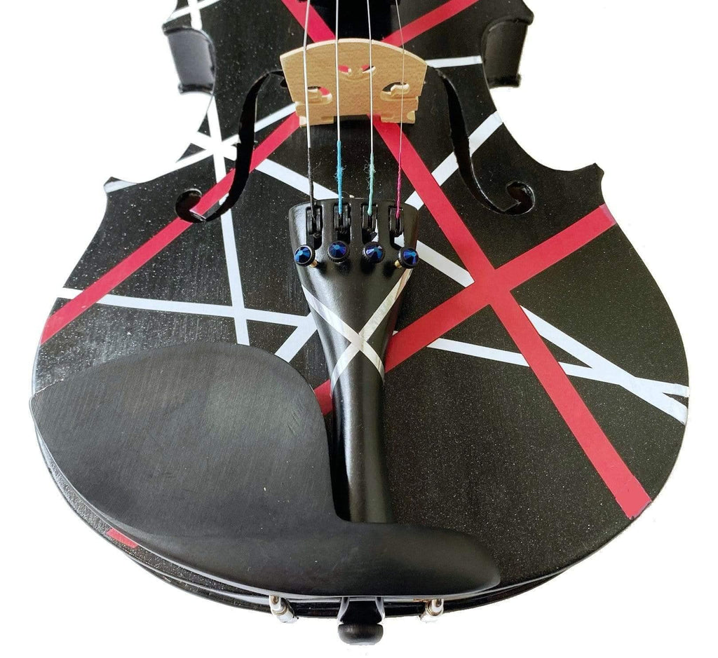 Wrap Violin Outfit | Carbon Fiber Bow & Crystal Fine Tuners