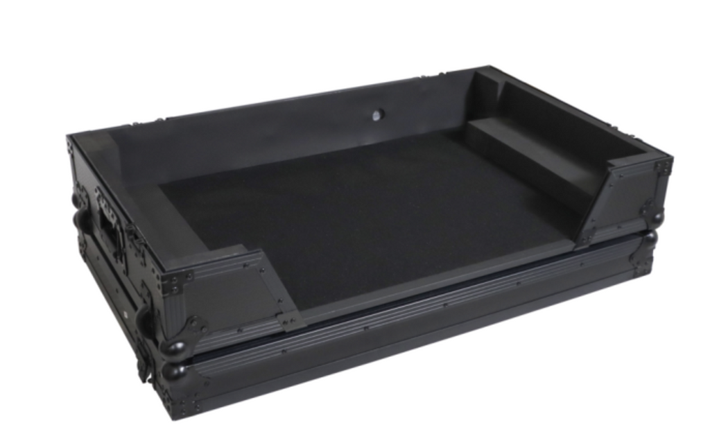 ProX XS-XDJAZ WBL - ATA Flight Case For AlphaTheta XDJ-AZ DJ Controller with 1U Rack Space and Wheels - Black