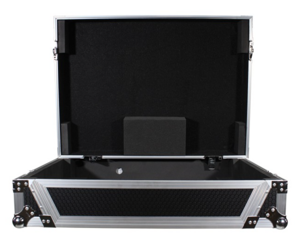 ProX XS-XDJRX3 W - ATA Flight Case For Pioneer DDJ-REV5 XDJ-RX3 DJ Controller with 1U Rack Space and Wheels