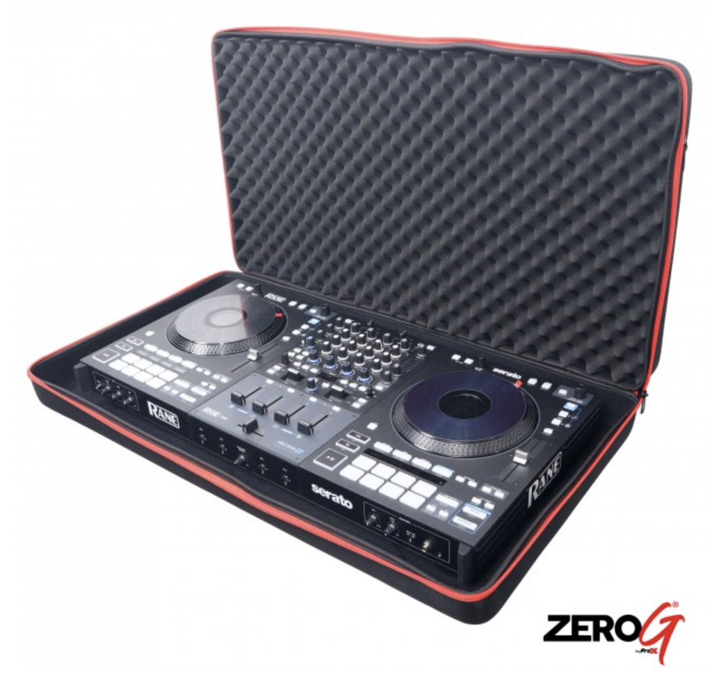 ProX XB-DJCXL - ZeroG Ultra Lightweight Hard Shell DJ Controller Shoulder Strap Bag for Rane FOUR, Performer, Pioneer XDJ-XZ DDJ-SZ2 - X Large