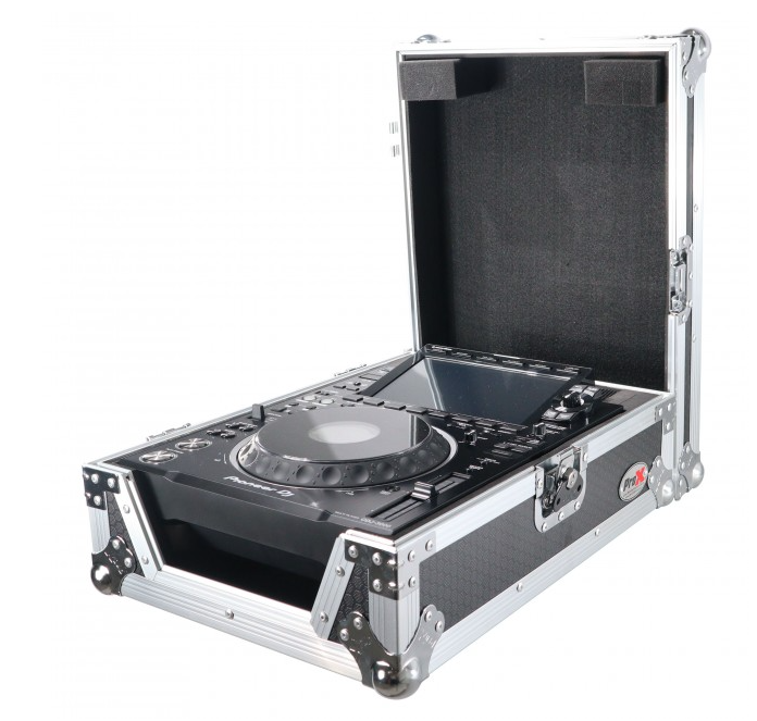 ProX XS-CD - Flight Case for Pioneer CDJ-3000 DJS-1000 Denon SC6000 PRIME Large Format CD-Media Player