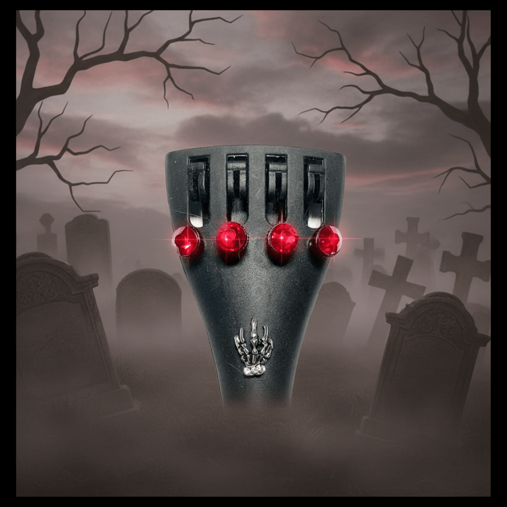 Skeleton Hand Violin Tailpiece