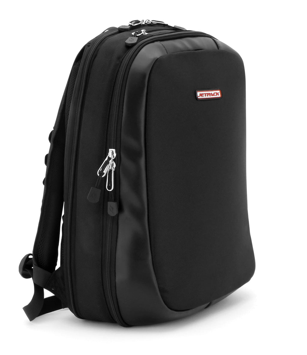 JetPack Slim - Compact Design DJ Backpack (Black)