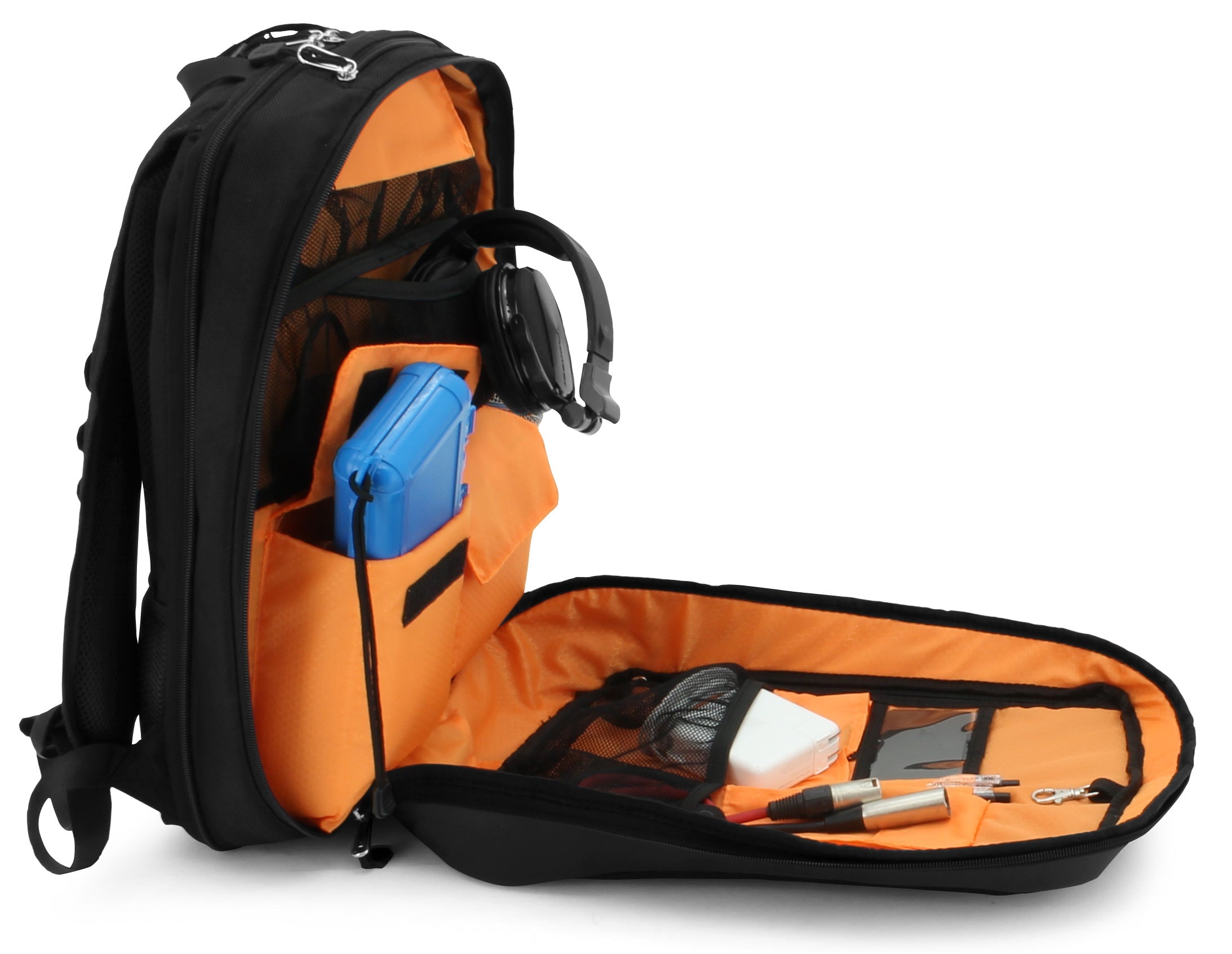JetPack Slim - Compact Design DJ Backpack (Black)