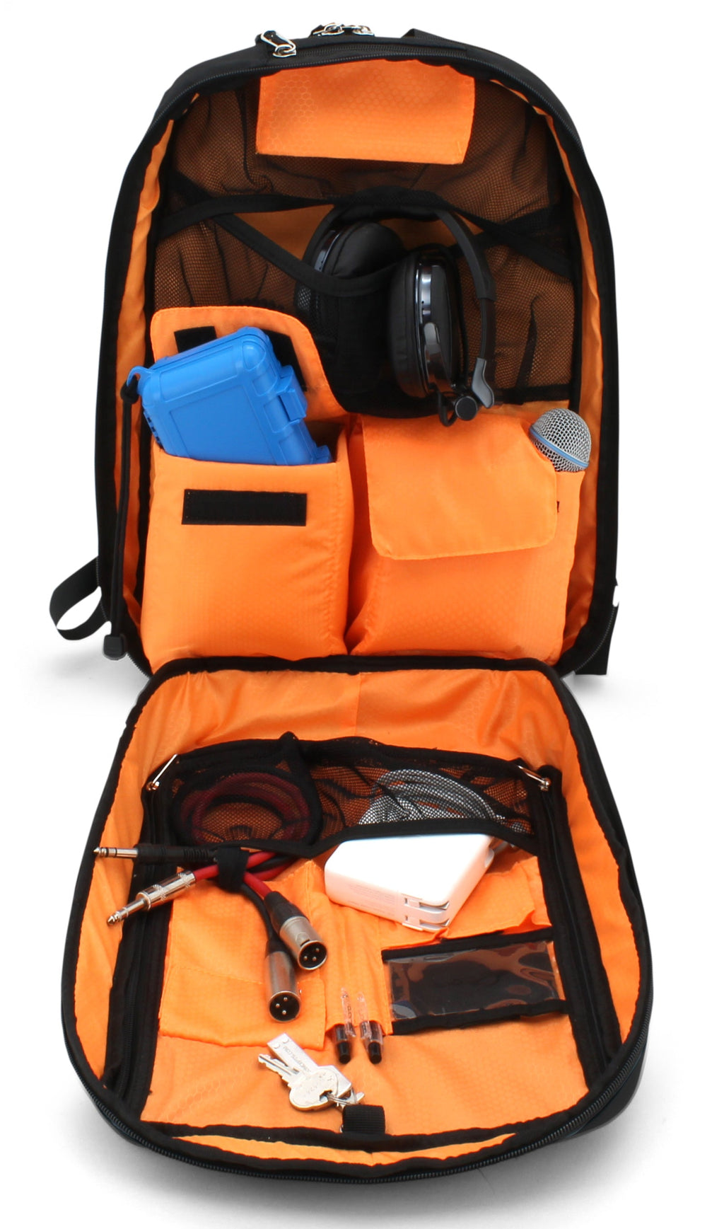 JetPack Slim - Compact Design DJ Backpack (Black)