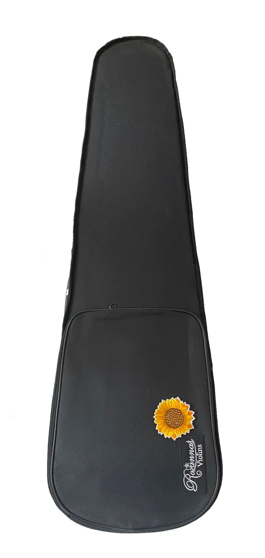 Sunflower White Glitter Violin Outfit | Pearl Fine Tuners & Carbon Fiber Bow