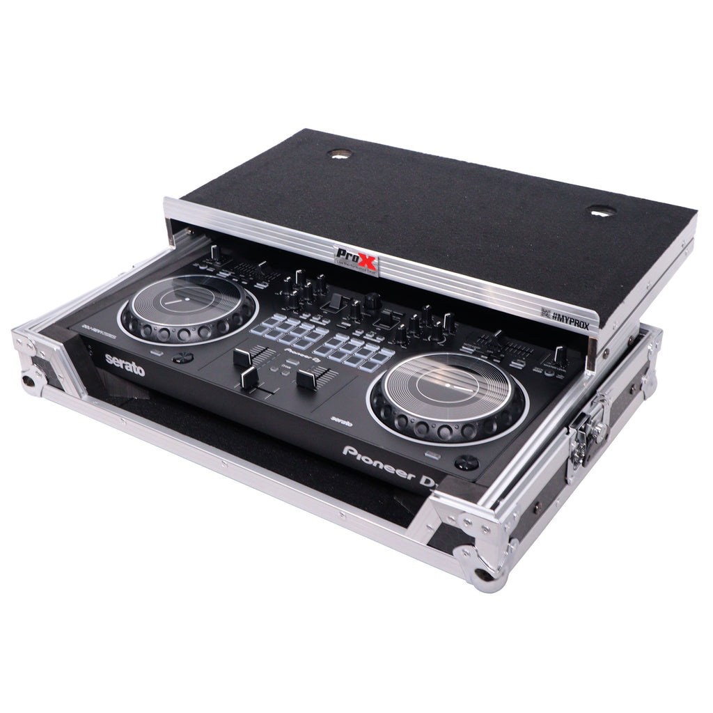 ProX X-DDJREV1LT - ATA Flight Case For Pioneer DDJ-REV1 DJ Controller with Laptop Shelf