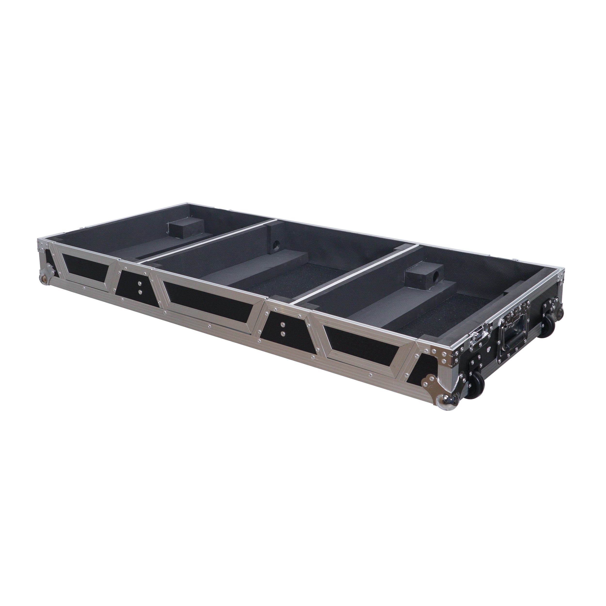 ProX XS-CDJ3KA9W - ATA Flight Case for Pioneer CDJ 3000 Player and DJM A9 4 Channel DJ Mixer with Wheels