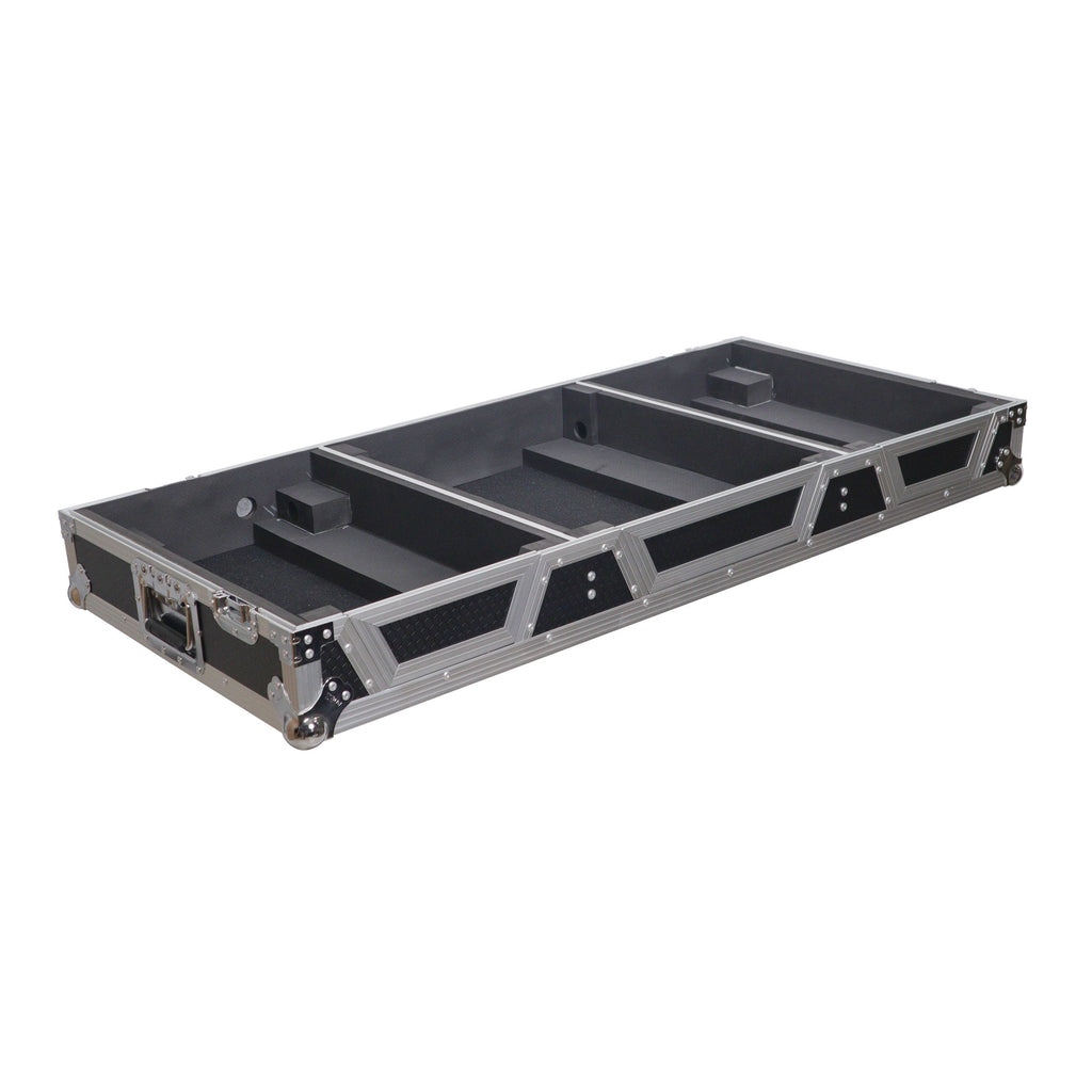 ProX XS-CDJ3KA9W - ATA Flight Case for Pioneer CDJ 3000 Player and DJM A9 4 Channel DJ Mixer with Wheels