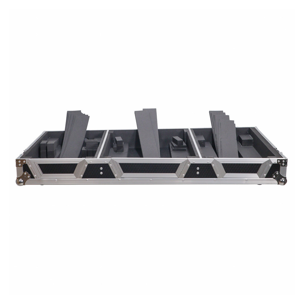 ProX XS-CDJ3KA9W - ATA Flight Case for Pioneer CDJ 3000 Player and DJM A9 4 Channel DJ Mixer with Wheels