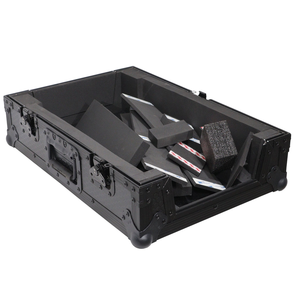 ProX XS-M11BL - ATA Flight Style Universal Road Case for Pioneer DJM S11 RANE SEVENTY 70 SEVENTY 72 MK2 Black Finish