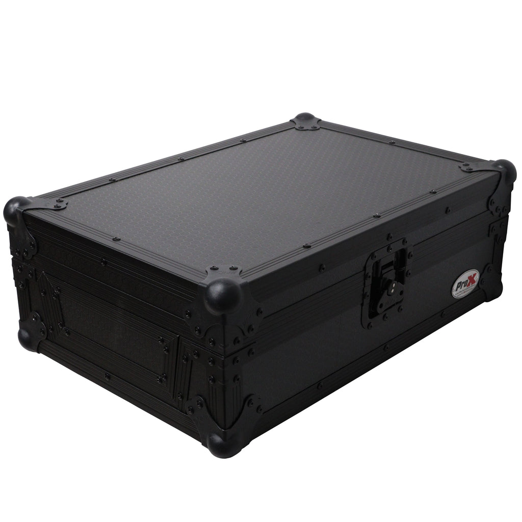 ProX XS-M11BL - ATA Flight Style Universal Road Case for Pioneer DJM S11 RANE SEVENTY 70 SEVENTY 72 MK2 Black Finish