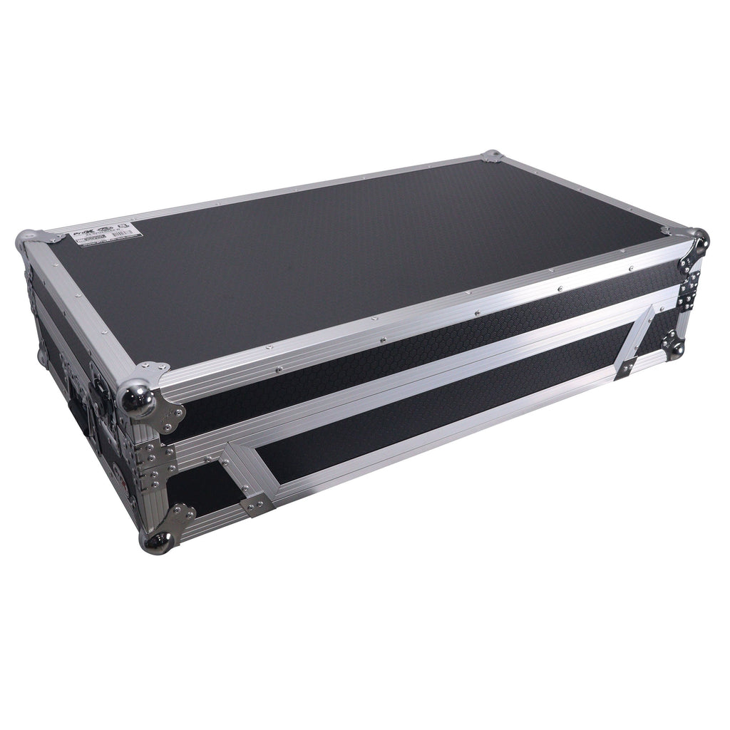 ProX XS-OPUSQUAD W - ATA Flight Style Road Case For Pioneer DJ OPUS-QUAD DJ Controller with 1U Rack Space and Wheels