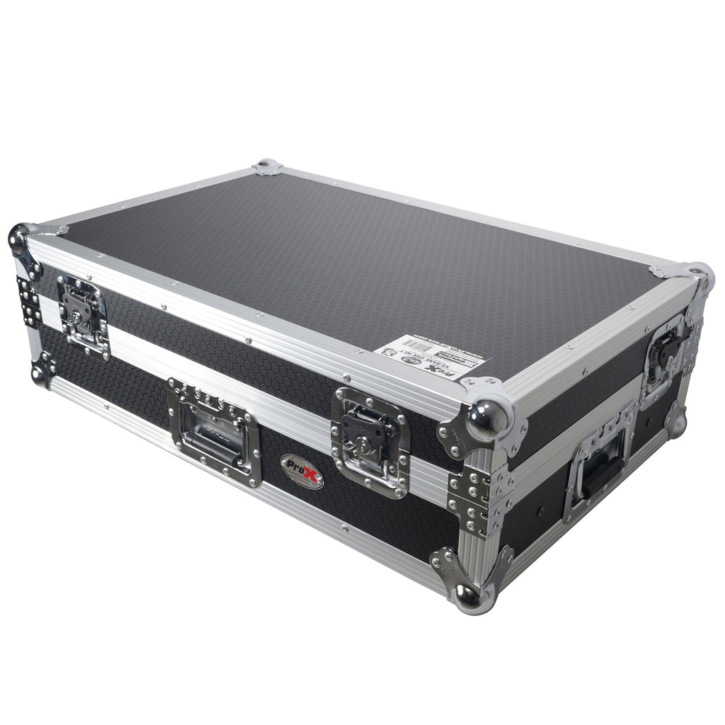 ProX XS-RANEONE WLT - Flight Case For RANE ONE DJ Controller with Sliding Laptop Shelf, 1U Rack, and Wheels