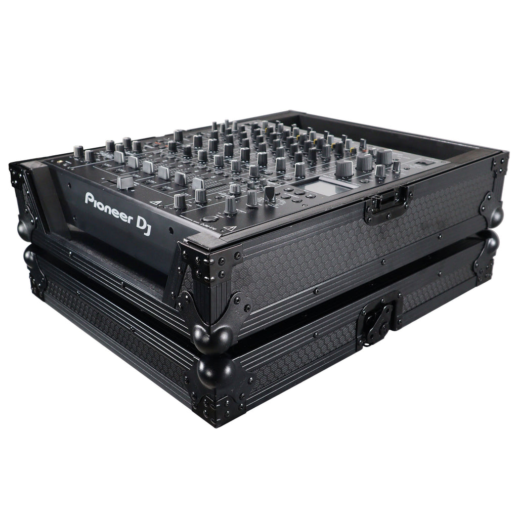 ProX XS-DJMV10A9BL - ATA Style Flight Road Case for Pioneer DJM-A9 DJM V10 DJ Mixer Black Finish