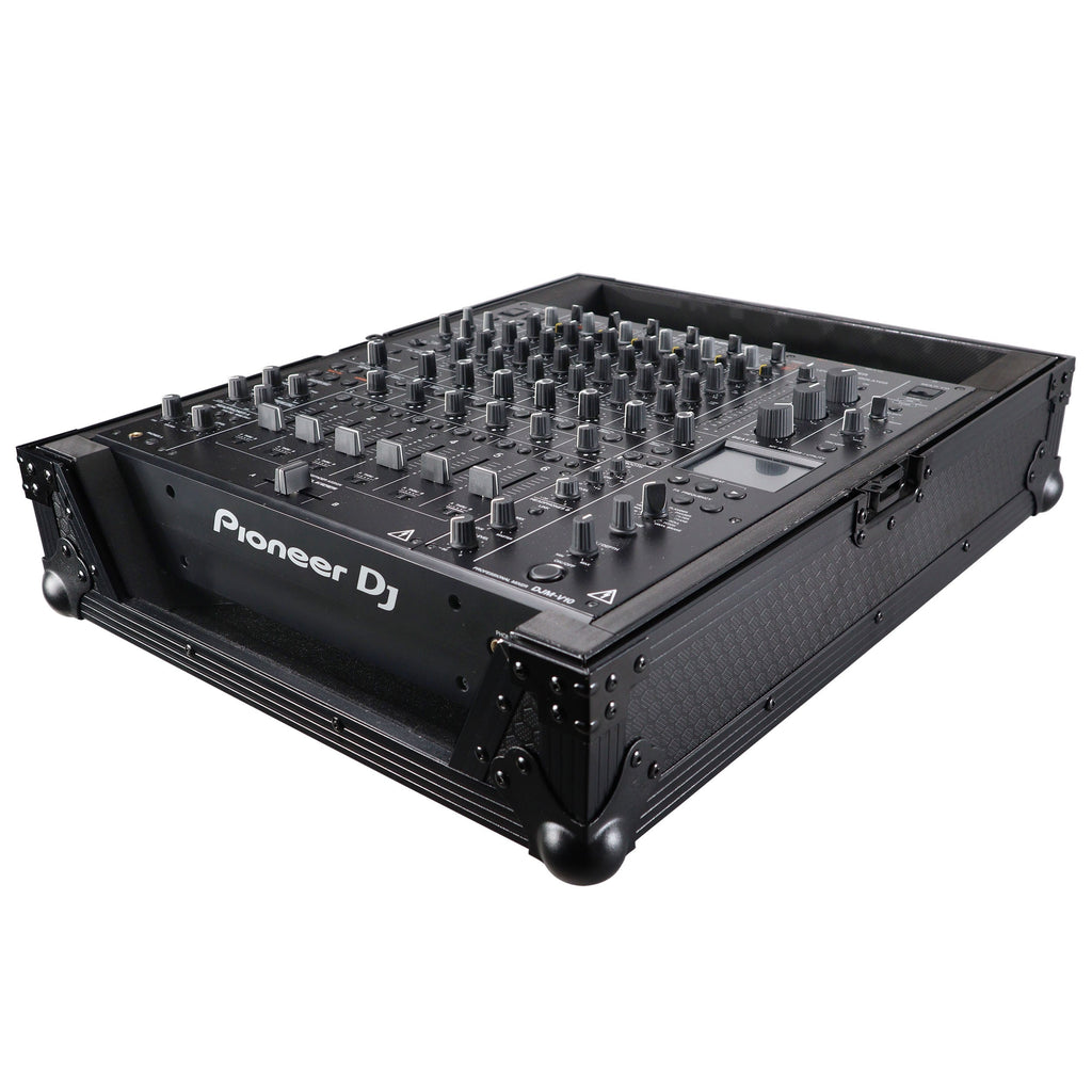 ProX XS-DJMV10A9BL - ATA Style Flight Road Case for Pioneer DJM-A9 DJM V10 DJ Mixer Black Finish