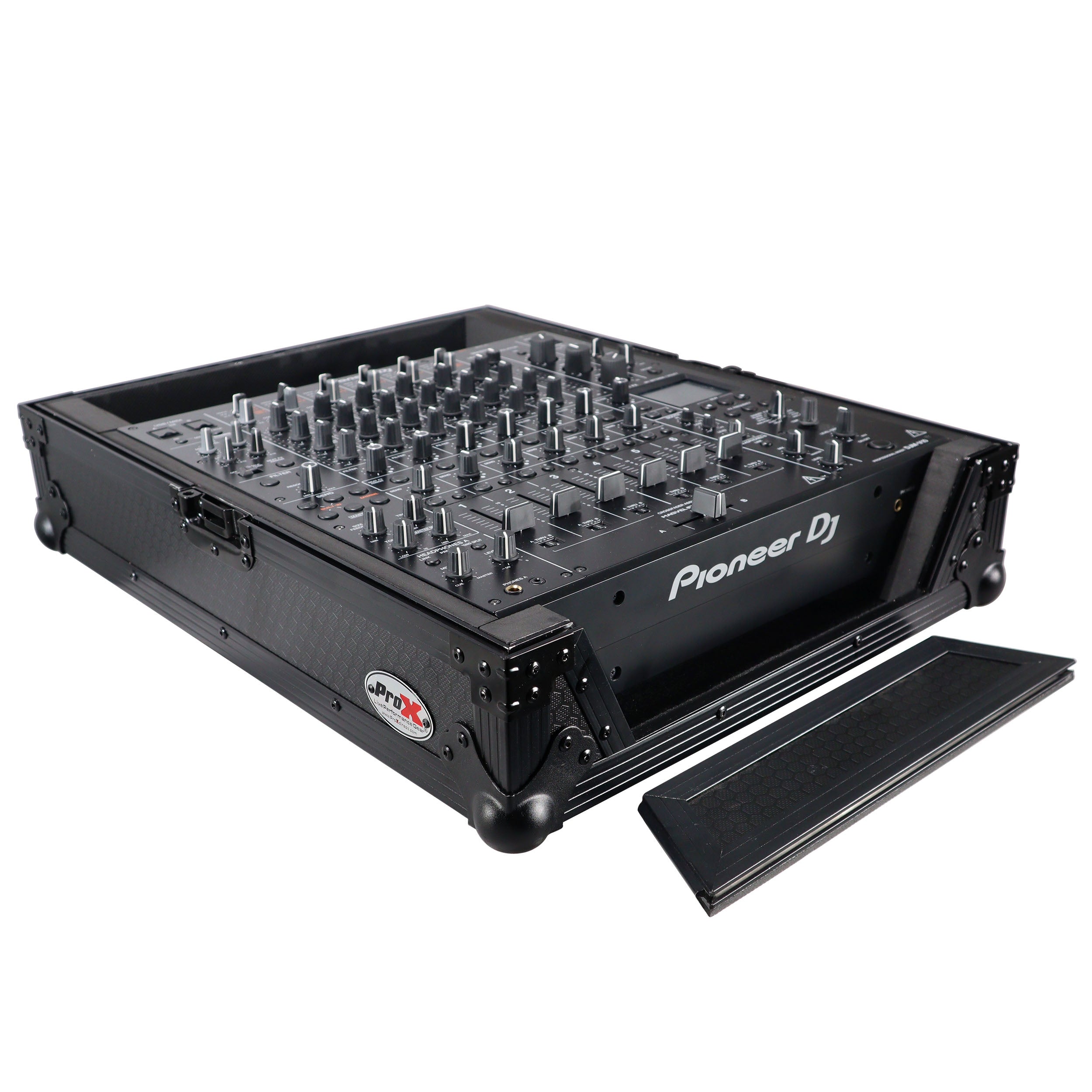 ProX XS-DJMV10A9BL - ATA Style Flight Road Case for Pioneer DJM-A9 DJM V10 DJ Mixer Black Finish